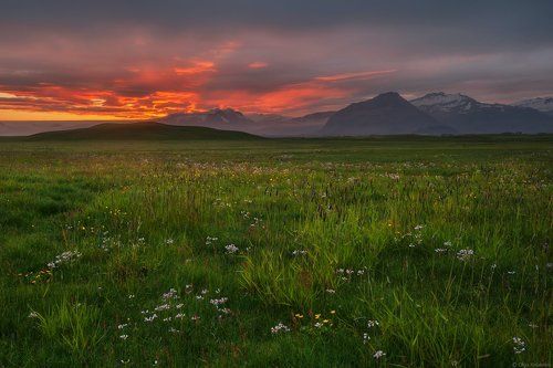Летний вечер в Исландии