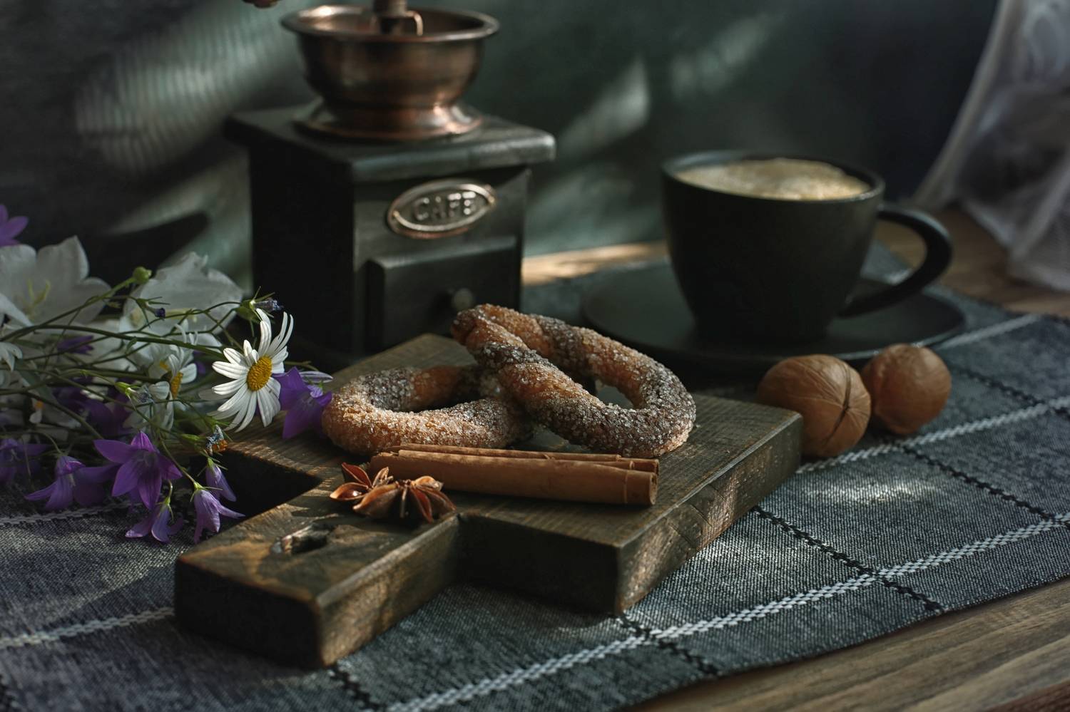 печение, печеньки, кофе, натюрморт, Стасов Виталий