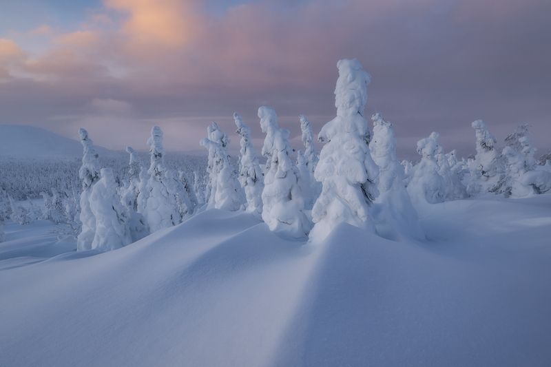 Зима на Северном Урале фото превью