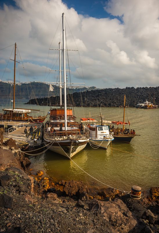 Nea Kameni, Санторини, Греция фото превью