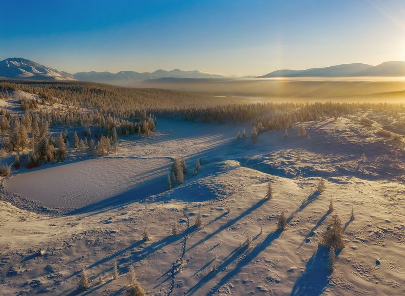 якутия Морозный день фото превью