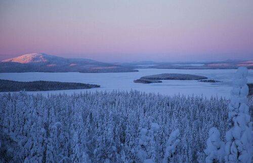 Рассвет в Хибинах