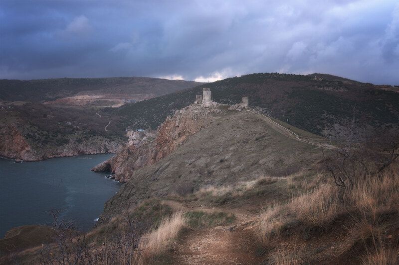 Закат в Балаклаве фото превью