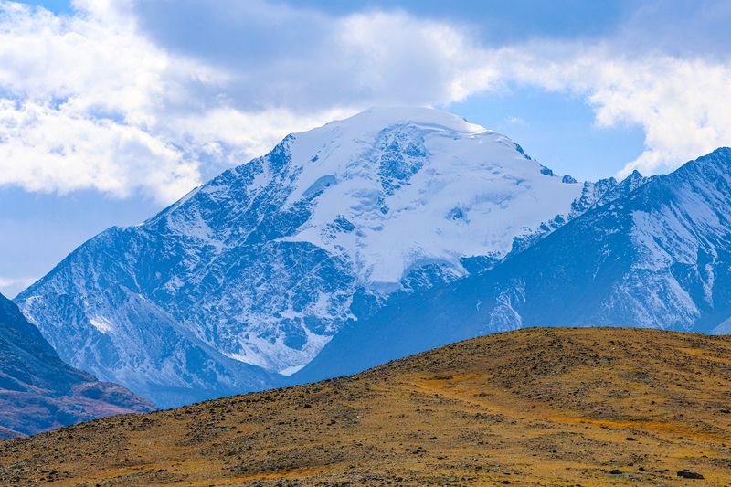 алтай, елангаш, джаникту, горы Красавица Джаникту (3922м) фото превью