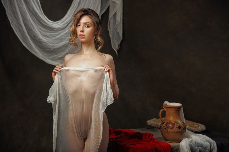 портрет, арт, ню, девушка, тело, portrait, art, nude, body, beauty, girl Alice фото превью