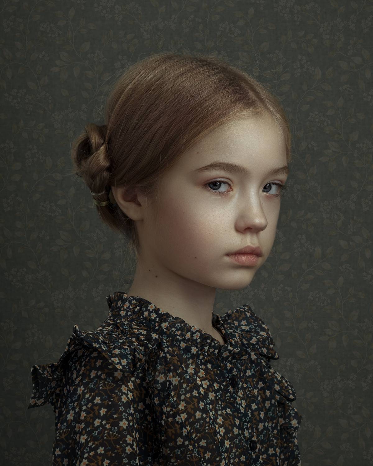 Портрет, девочка, классика, Алла Нургалеева