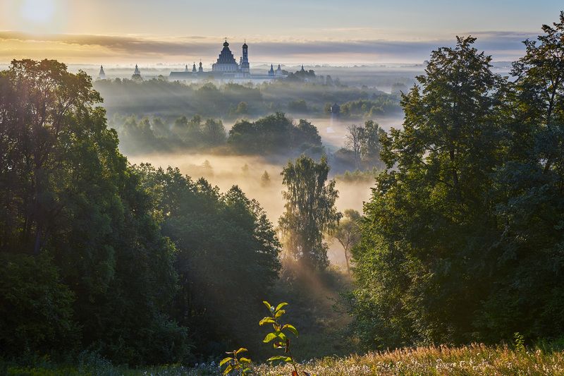 Августовское утро фото превью