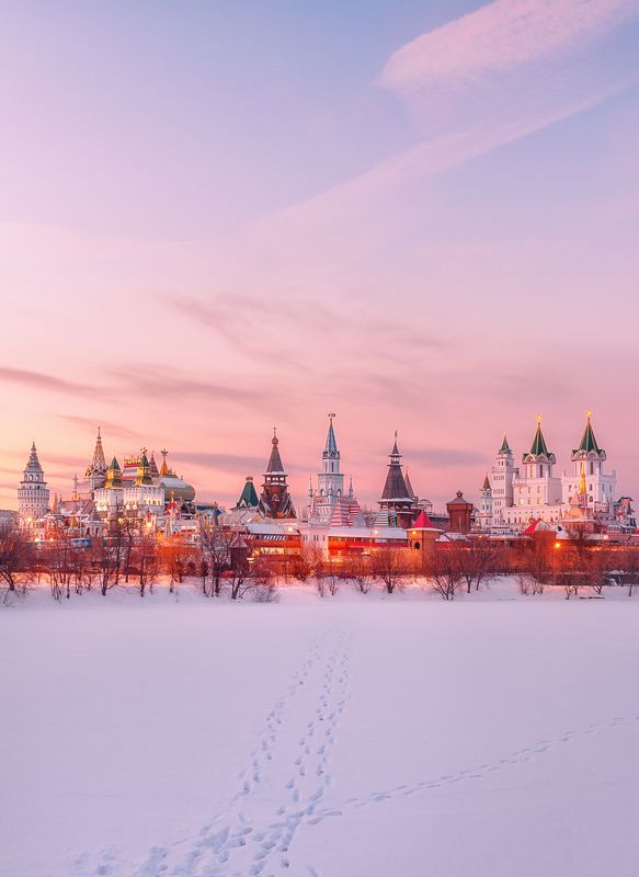 измайловский кремль, кремль в измайлово, москва, зима, moscow, winter Измайловский кремль фото превью