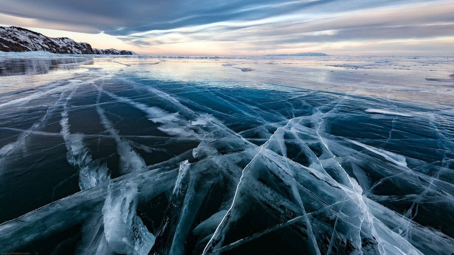 байкал, ольхон, зима, лёд, пейзаж, Сергей Пестерев
