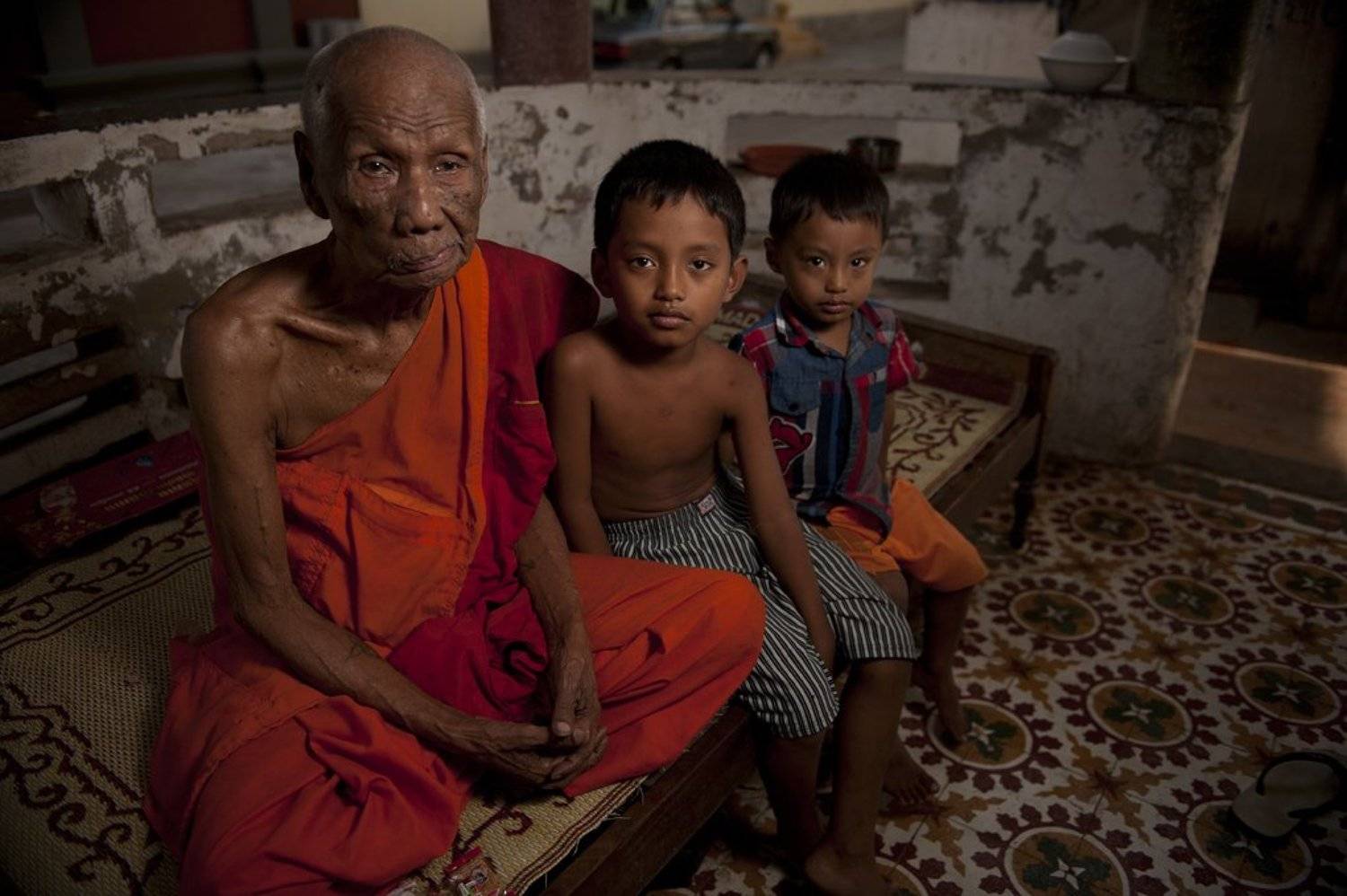 Adult, Asia, Asian, Cambodia, Child, Children, Genre, Old, People, Portrait, Portret, Tomek Jungowski