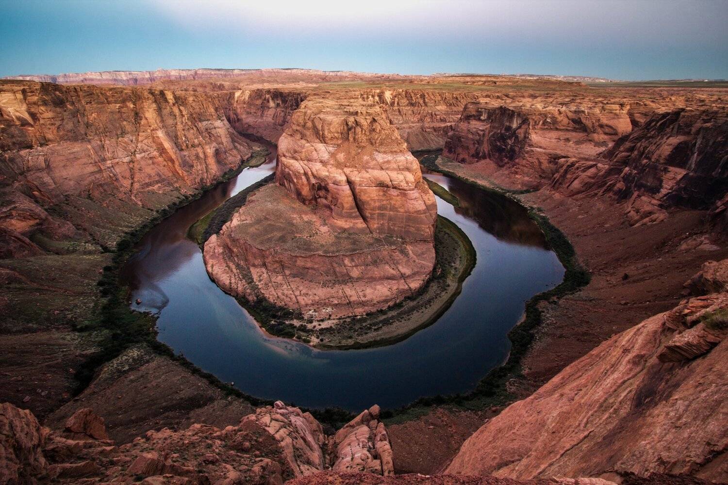 подкова, аризона, пейдж, каньон, колорадо, природа, пейзаж, красиво, река, ущелье, восход, Сергей Гарифуллин