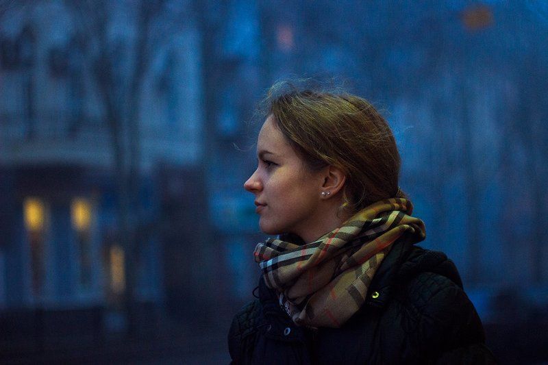 девушка, город Элина фото превью