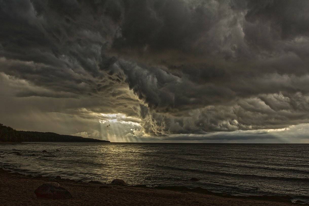 финский залив,бухта флотская,непогода,предгрозовое, alexOmRam