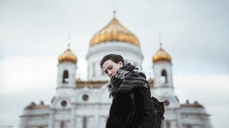 girl, portrait, femme, cinematic, moscow, russia, woman, freckless, портрет, девушка, москва, веснушки Yana фото превью
