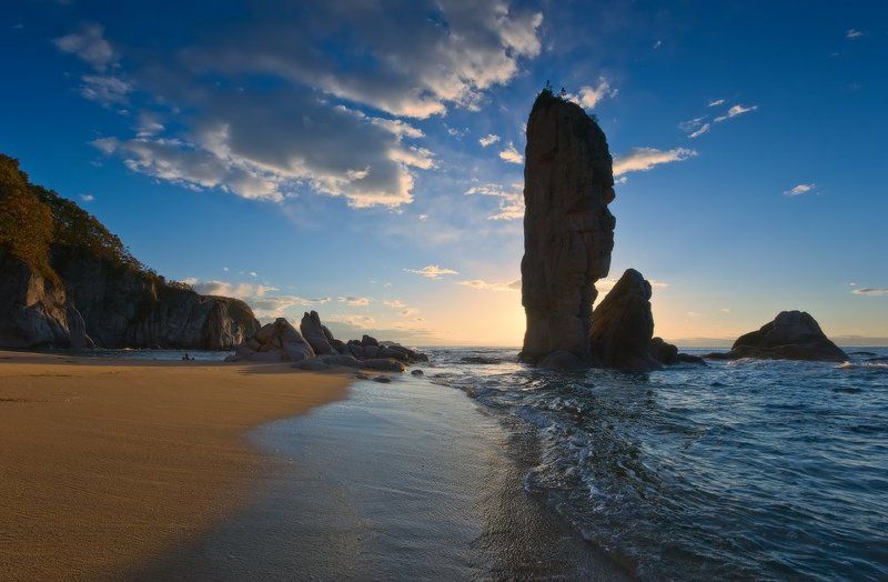 Осеннее утро на тигрином берегу. фото превью