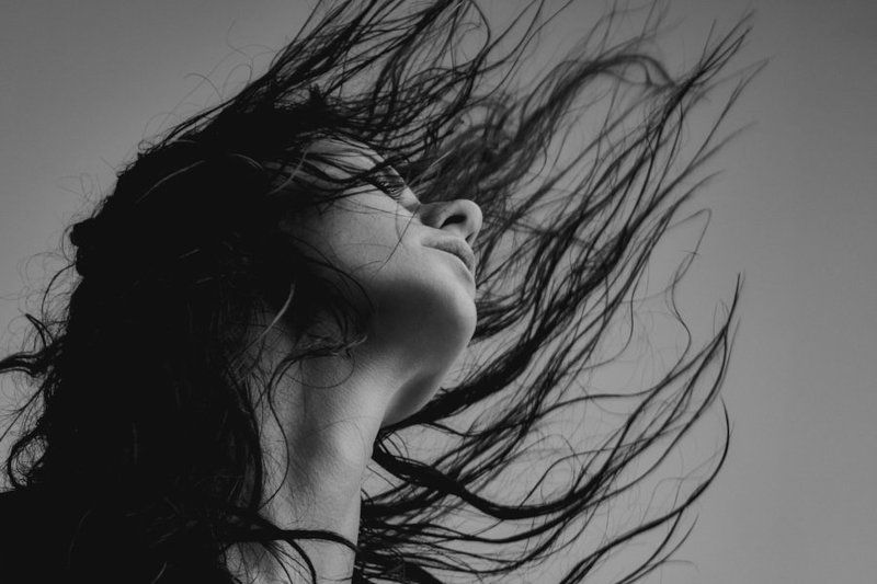 Арт, Портрет, Черно-Белое, Черное, Белое, Женщина, Волосы, Кожа, Woman, Hair, Art, Portrait, BW, Skin, White, Black, Artphoto, Style, Model, Skin, Lips, Губы, Модель, Студия, Studio *** фото превью