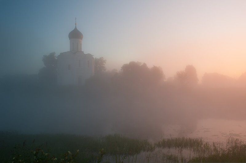 Туманный рассвет. фото превью