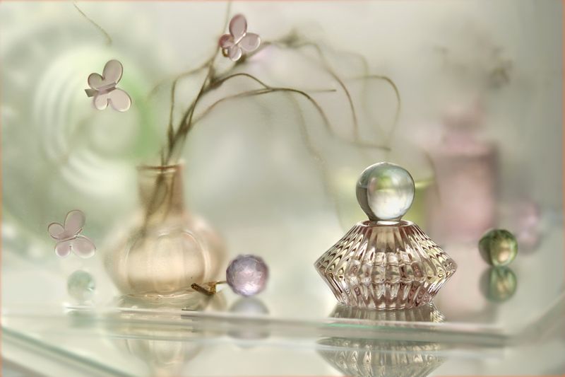 натюрморт, стекло, баночки, шарики Мечты о весне фото превью