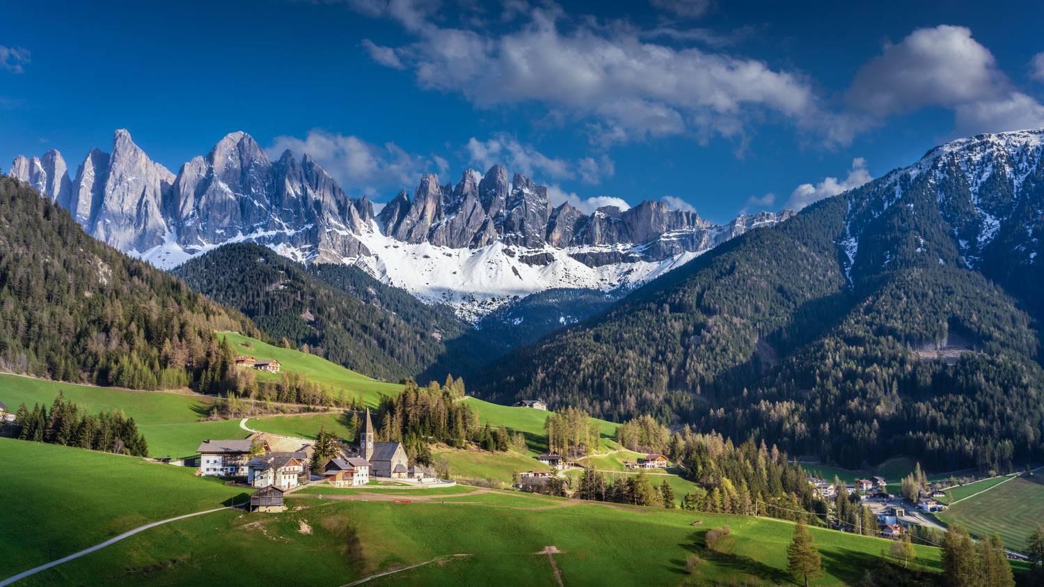 санта-маддалена, доломитовые альпы, италия, Сулоев Алексей