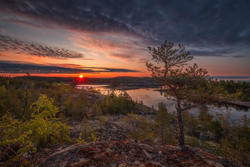Ладога Утро белых ночей.... фото превью