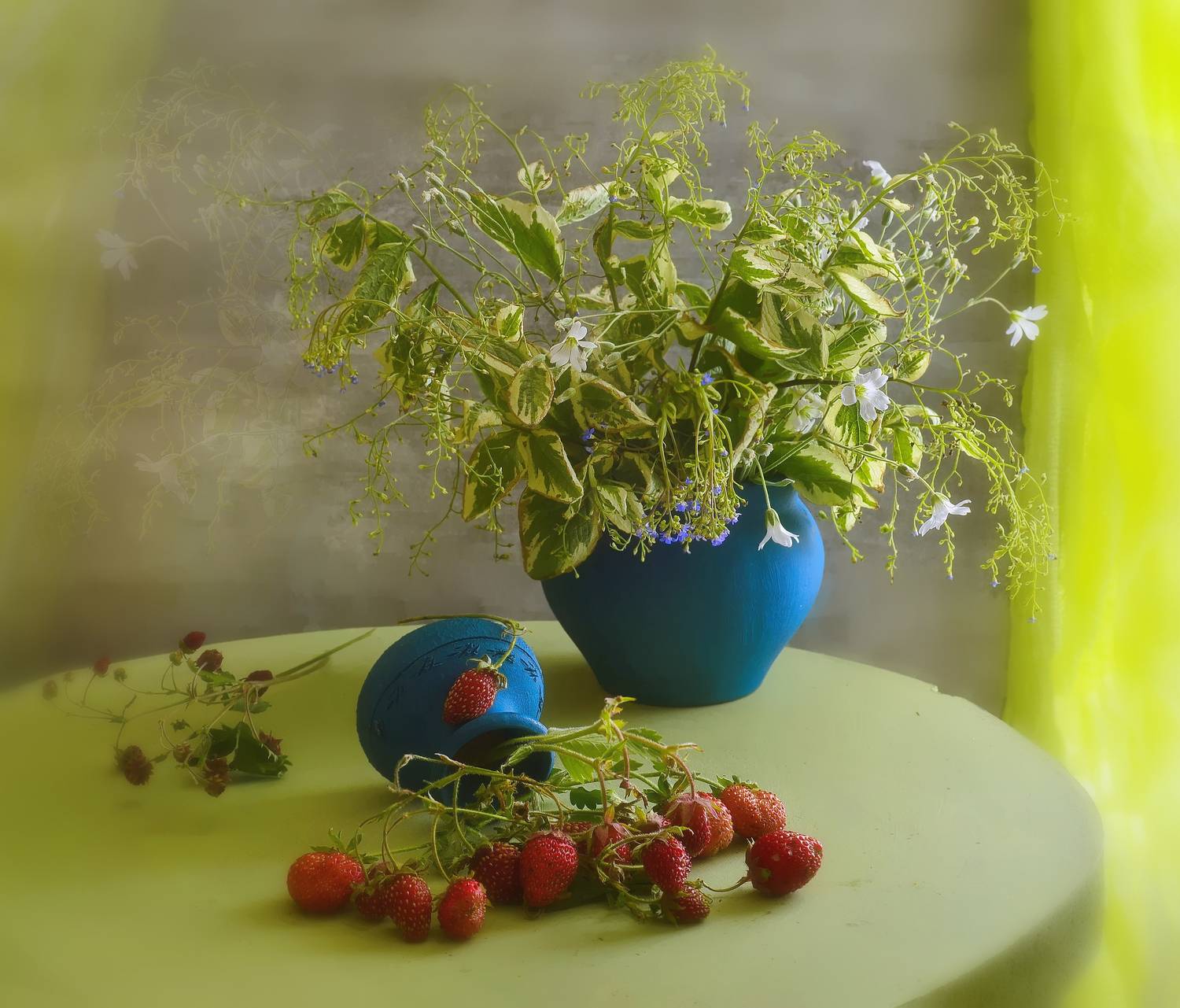 натюрморт,композиция,свет,лето,букет, Инаида