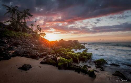 Hawaiian sunset