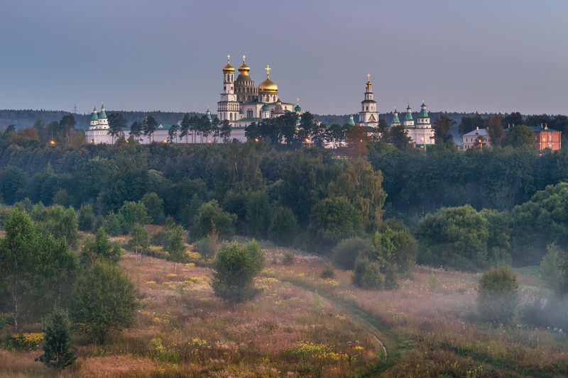 Августовское утро фото превью