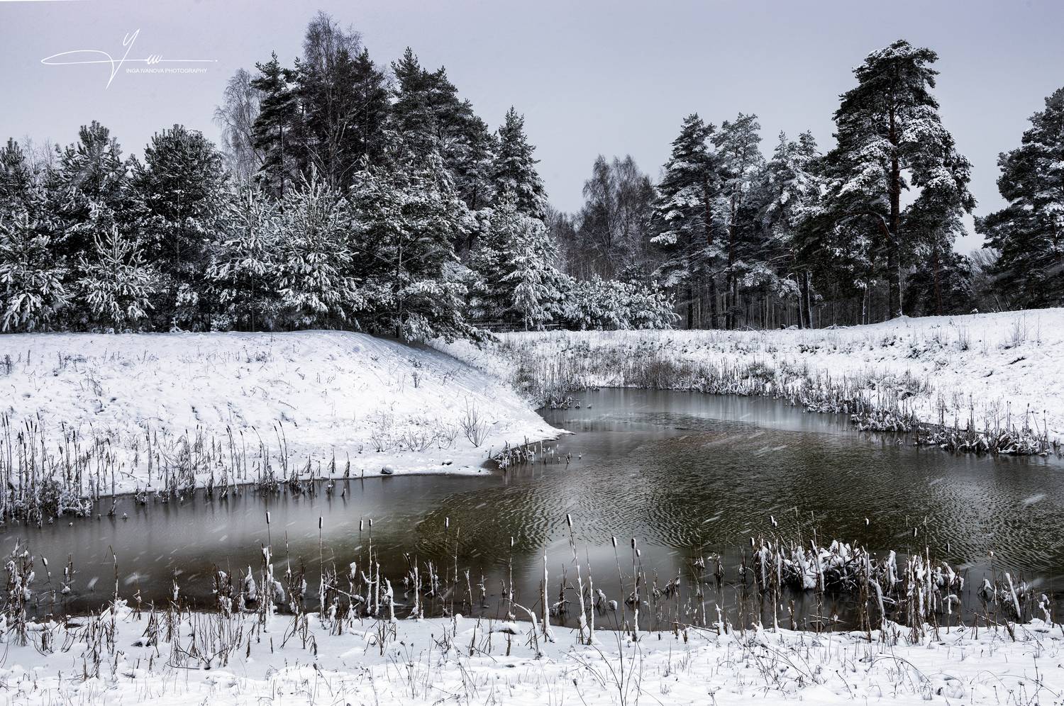 зимние краски iii, latgola, Inga Ivanova