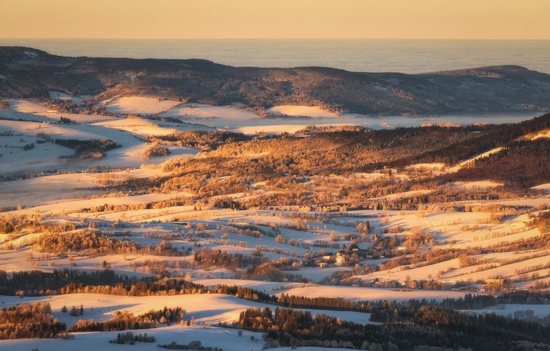 landscape Ranní světlo v údolí фото превью