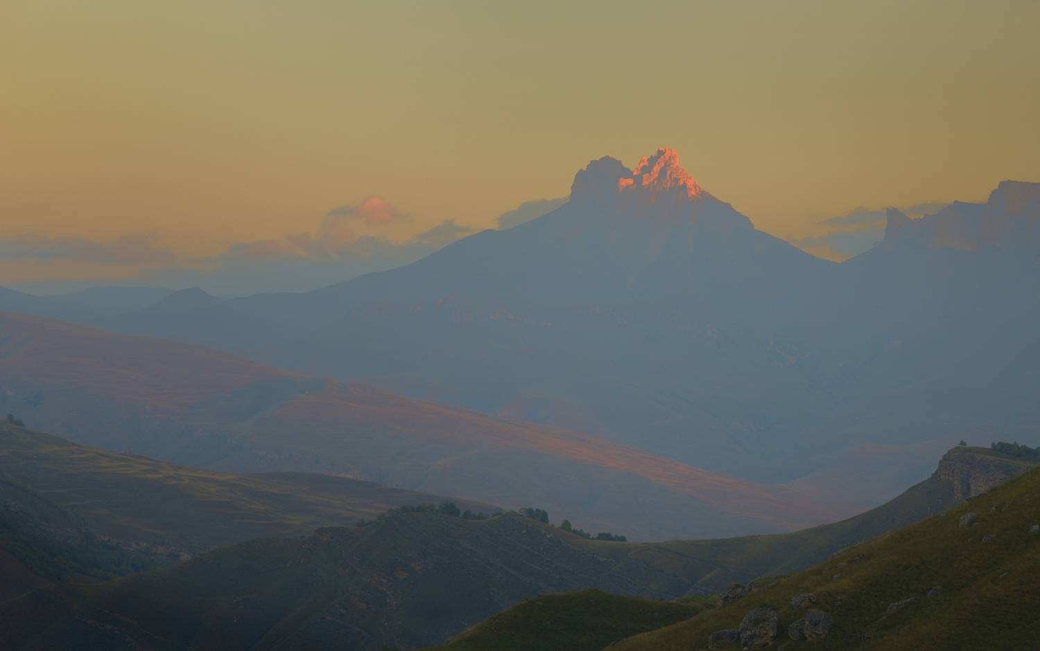 горы лето кавказ, Александр Жарников