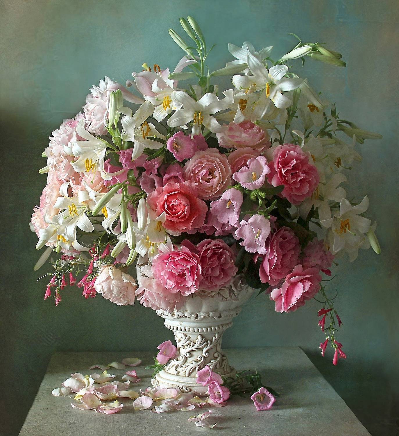 натюрморт, цветы, садовые цветы, лето, марина филатова, Марина Филатова