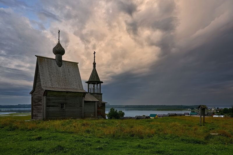 Часовня Николая Чудотворца, д. Вершинино, Кенозерский национальный парк  фото превью
