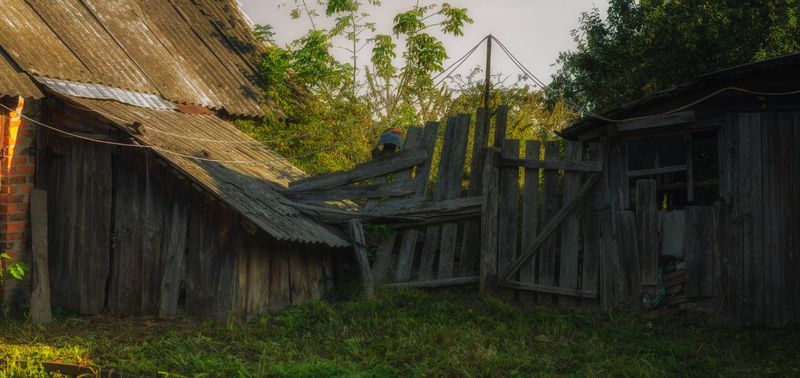 Деревенский мотив. фото превью