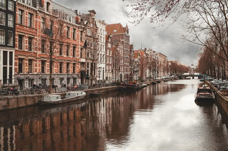 Амстердам февраль Перед дождем фото превью