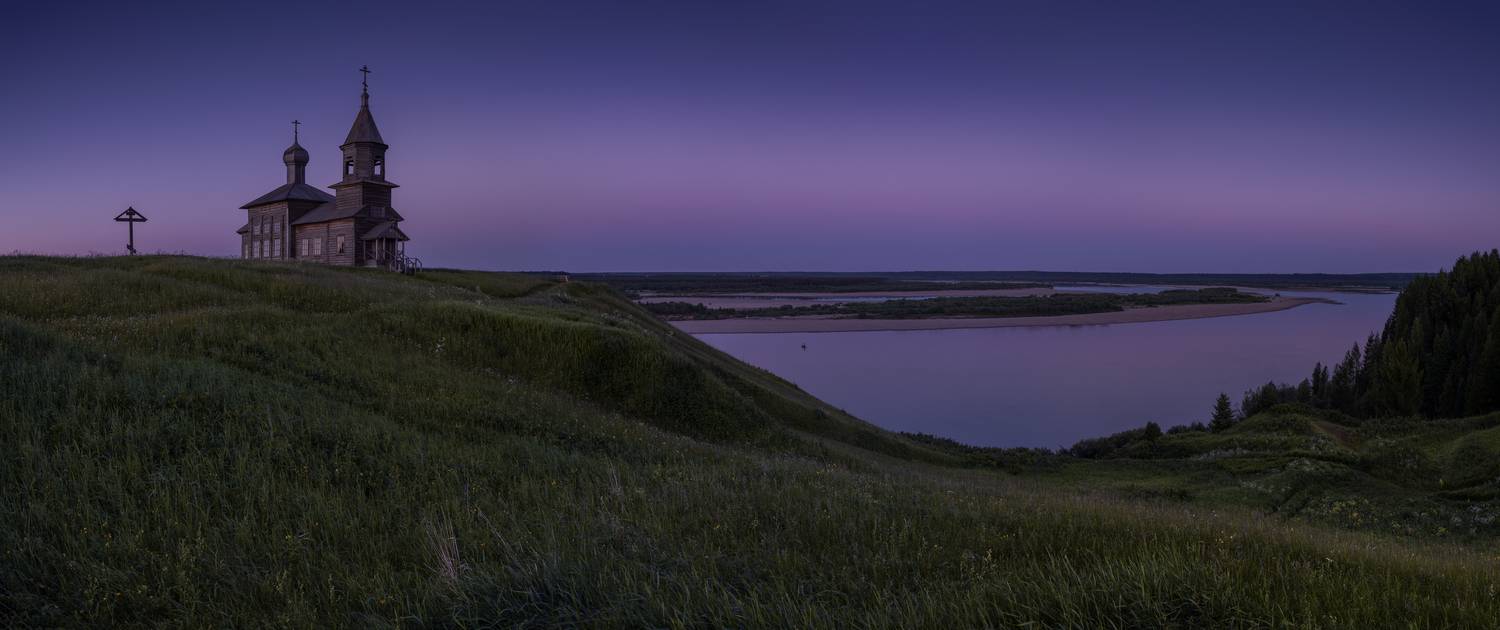 большая нисогора, мезень, лешукония, лешуконье, архангельская область, белая ночь, Зверев Олег