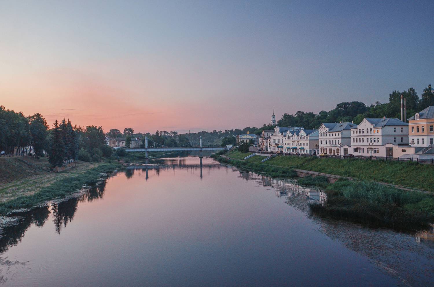 торжок закат город, Александр Березуцкий