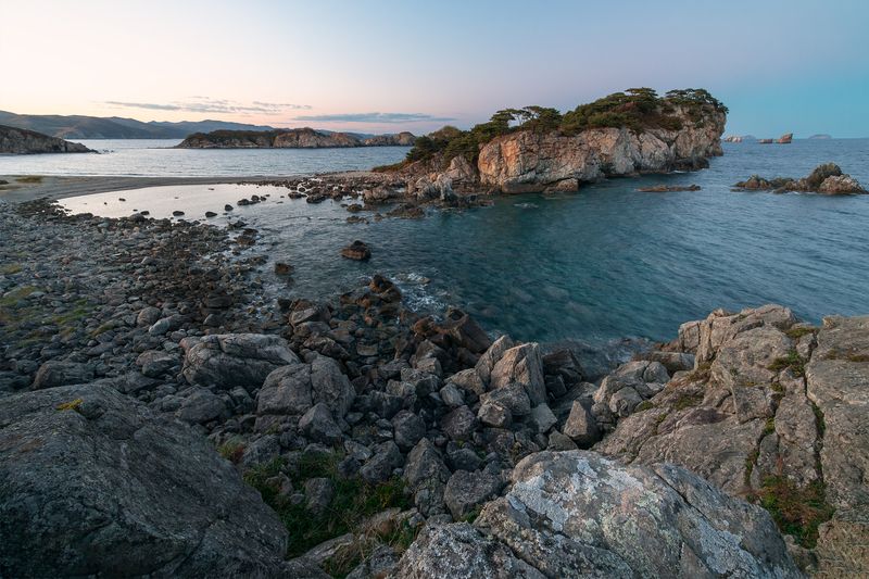 Приморье, Владивосток, Приморский край, Японское море, мыс астафьева, гамова Мыс Астафьева фото превью