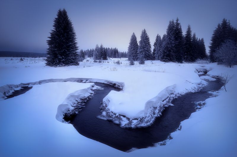 Winter scenery фото превью