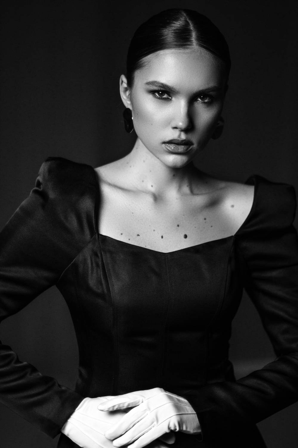 женский портрет в фотостудии, Ажакина Ольга