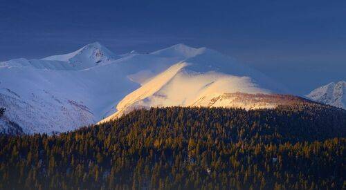 Рассвет в горах