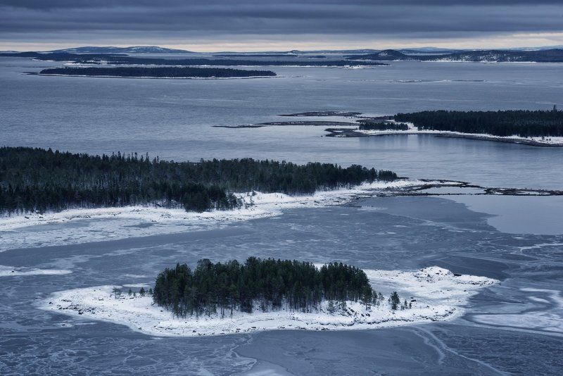 Белое море. Ледостав фото превью