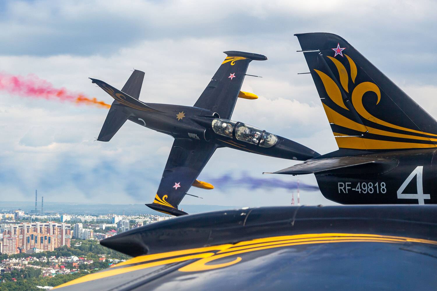 авиация air to air пилотажная группа русь л-39 вязьма, Evgeniy