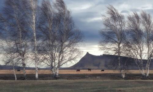 Был сильный ветер