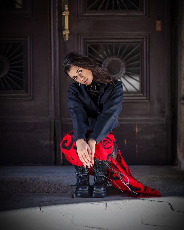 девушка, портрет, глаза Девушка фото превью