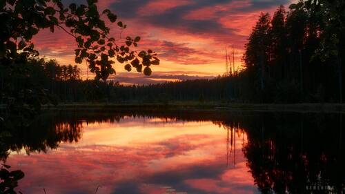 Белая ночь, опустилась бесшумно на скалы...