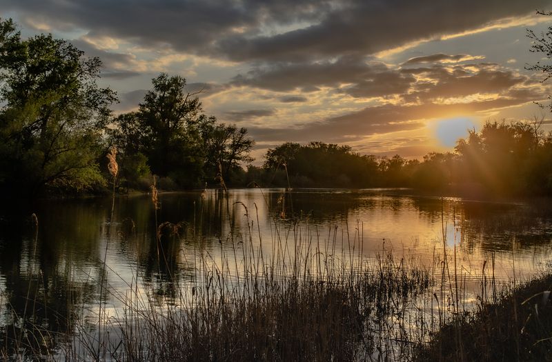 На закате фото превью