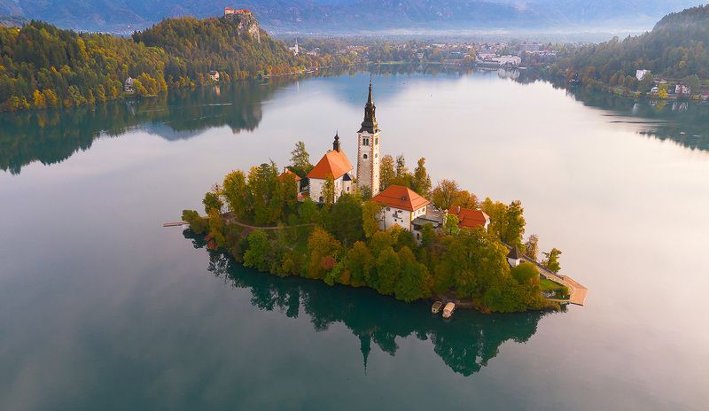 блед, словения, альпы, юлийские альпы, bled, slovenia, alps Озеро Блед фото превью