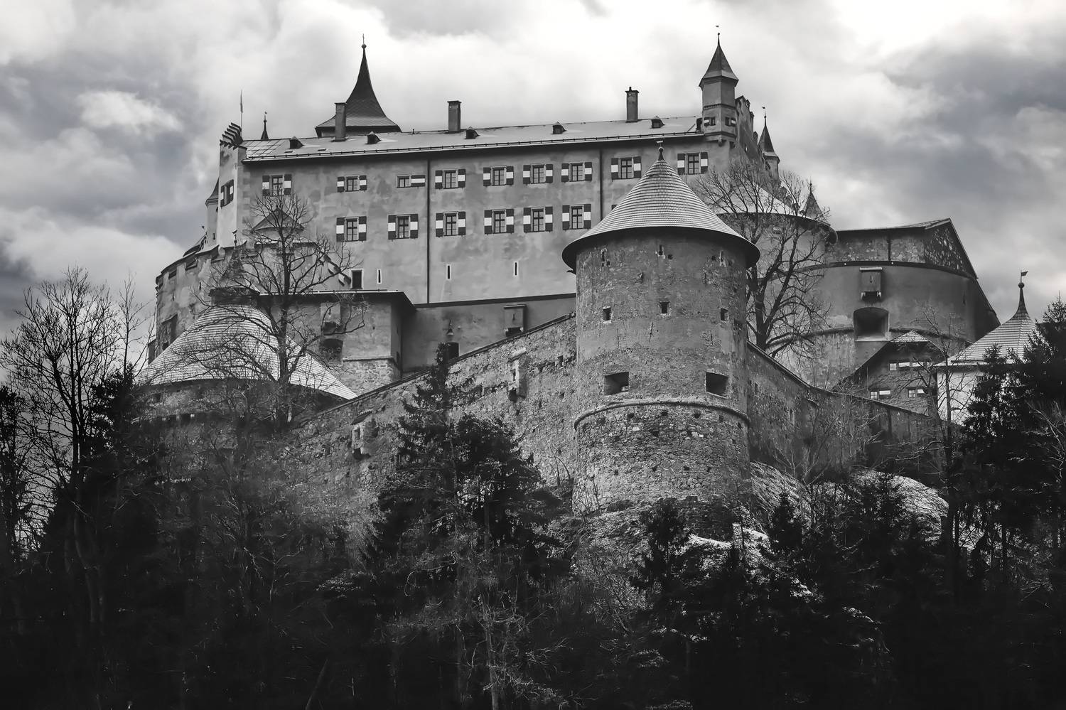 hohenwerfen castle, austria, Lilia Tkachenko
