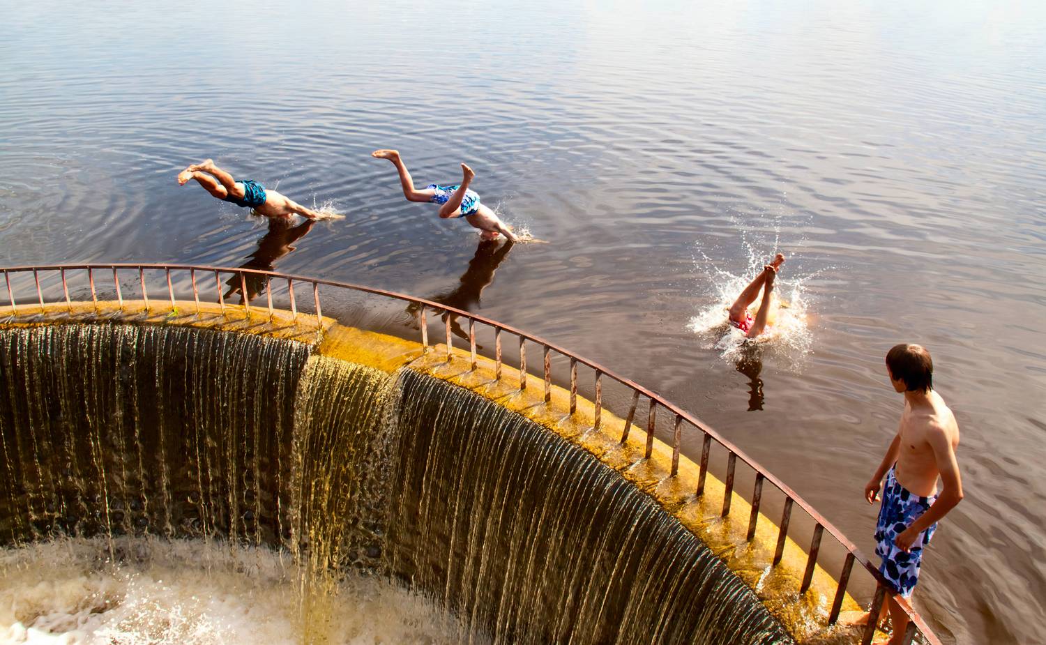 summer,dam,kids,summer, Eugenijus Rauduve