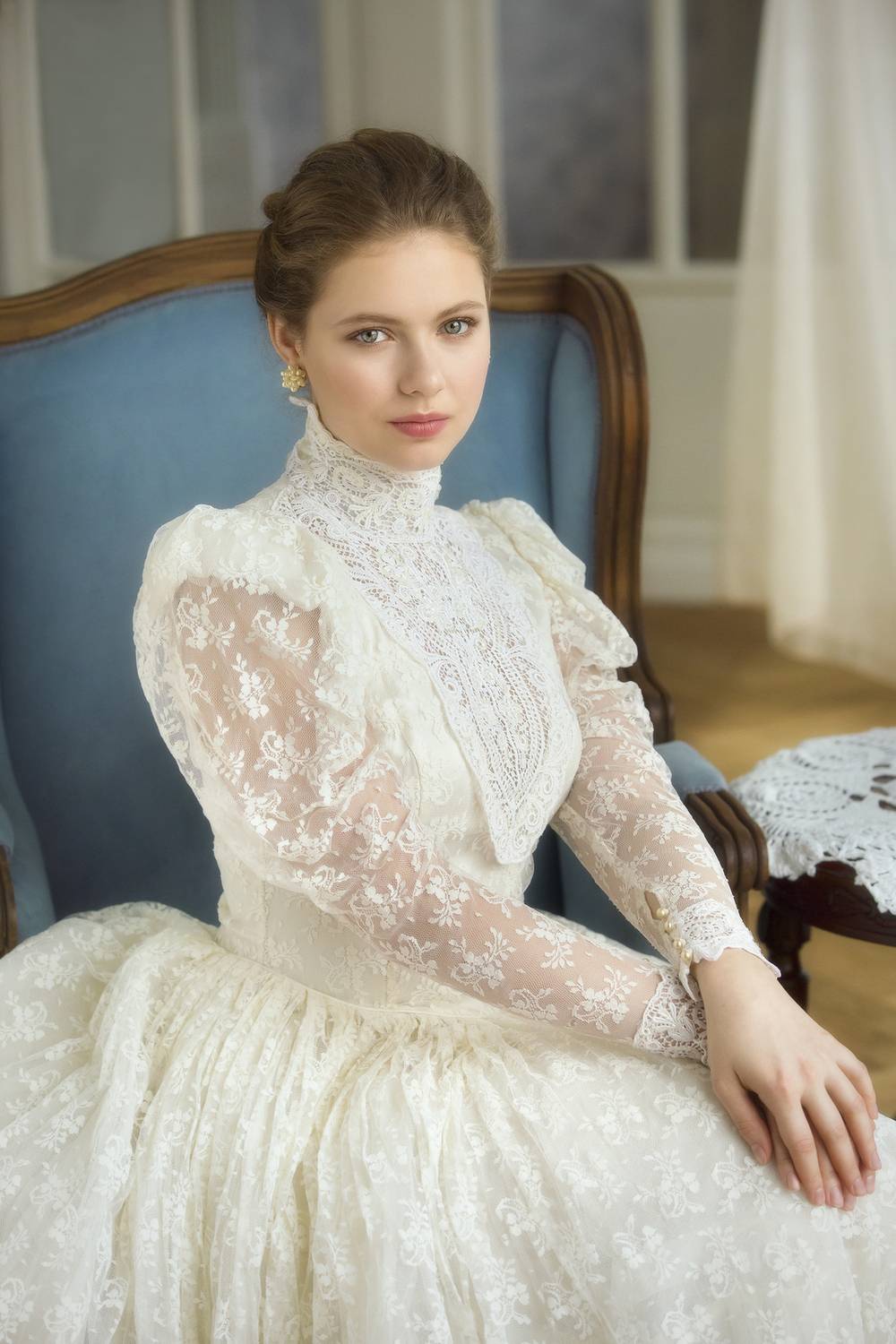 портрет, девушка, Алексей Назаров